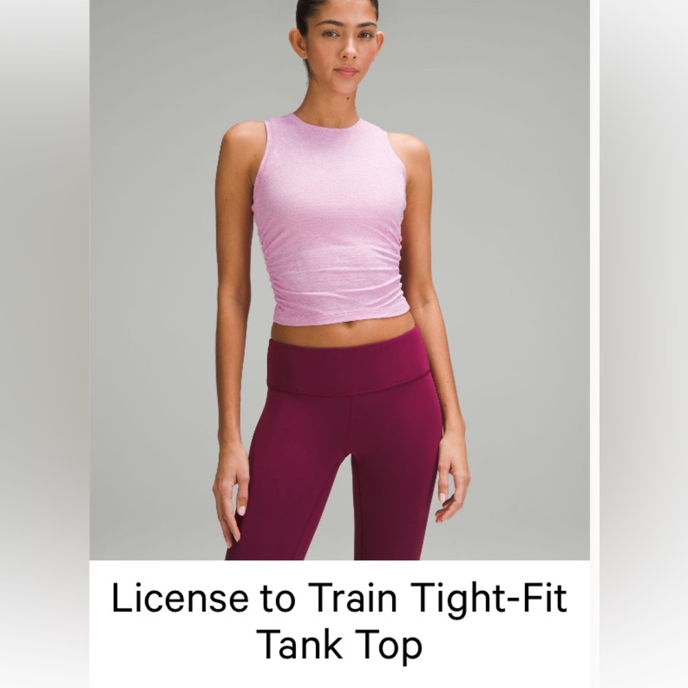 Lululemon License to Train Tank